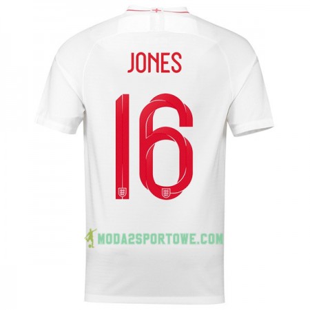 Koszulka Anglia Jones 16 Mistrzostwa Świata 2018 Domowe Stroje Piłkarskie